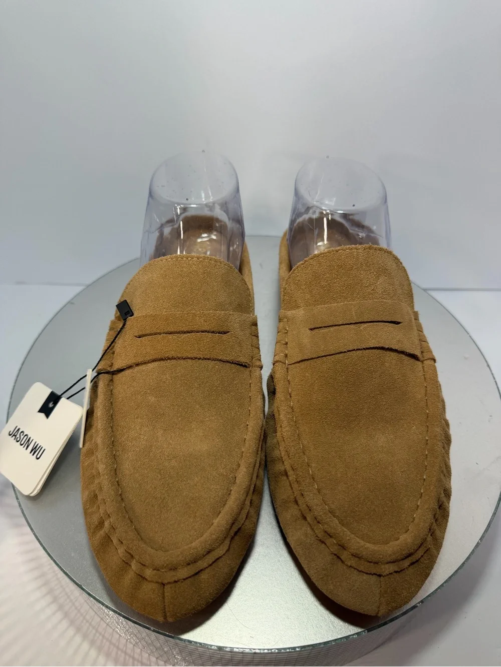 Jason Wu Men's Tan Suede Penny Loafers size  9.5 new W tags